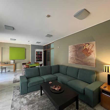Green Apartment Near Marousi Hospitals & Oaka, By Promoshomes Maroussi Exteriör bild